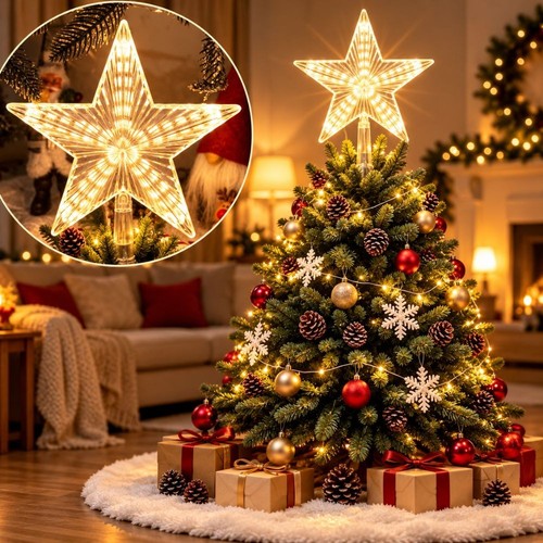 Led weihnachtsbaumspitze stern - led,