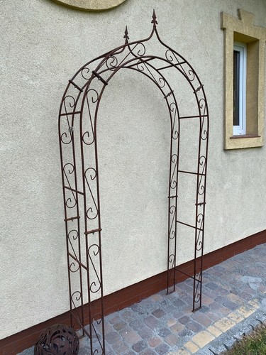 Rosenbogen pergola rost - rosenbogen,