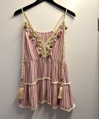 Damen trägeroberteil beige - damen,