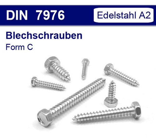 Sechskant blechschrauben din - sechskant,