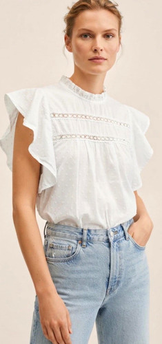 Damen bluse weiß - damen, s