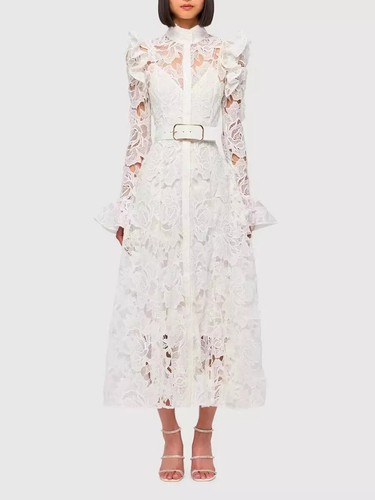 Elegantes langarmkleid long - langarmkleid,