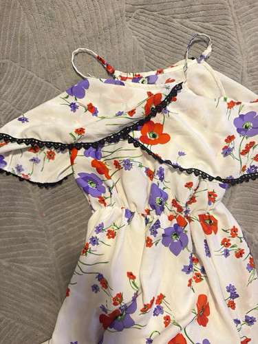 Damen kleid weiß - s/m,