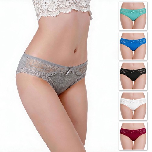 Damen slips baumwolle 6er set - damen,