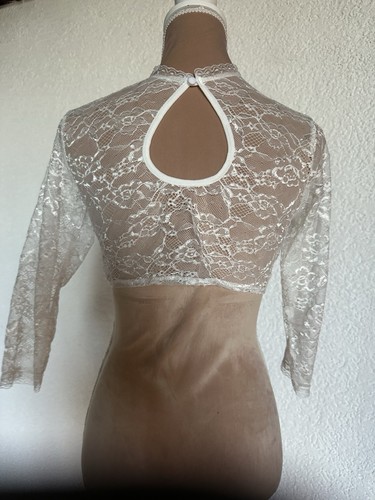 Dirndlbluse weiß spitze 2 - dirndlbluse,
