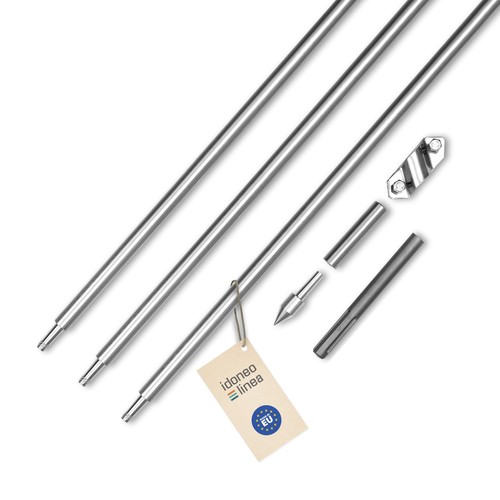 Tiefenerder set v4a edelstahl - tiefenerder,