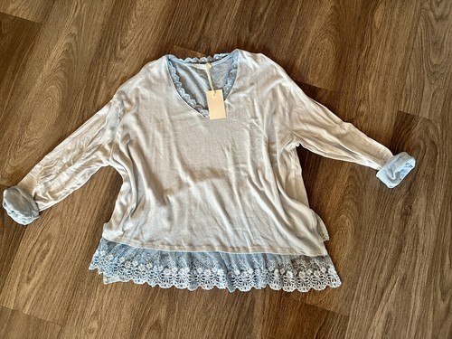 Shirt pulli hellblau - shirt,