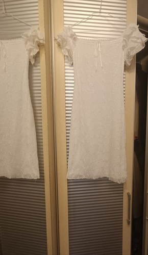 Weißes damen kleid s - gr.,