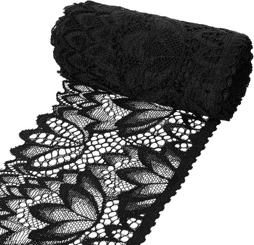Yards schwarze spitzenband - 5,