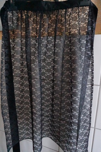 Dirndlschürze 70cm schwarze - 70cm,,