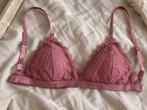 Bralette spitze rosa - h&m,