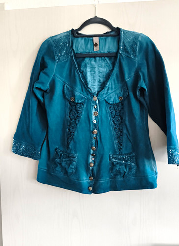 Tredy damen jacke petrol - petrol, gr