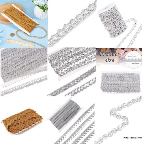 Spitze mit lurex - lurex, metall