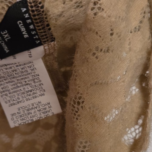 Anewsta damen pulli 3xl - 3xl, beige